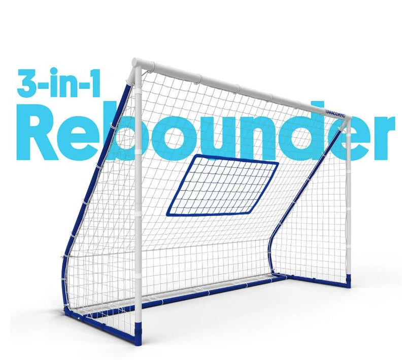 Load image into Gallery viewer, 3-in-1 Triple Function Soccer Rebounder Net and Goal
