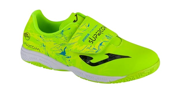 Load image into Gallery viewer, Joma Super Copa Youth Yellow Velcro Indoor Soccer
