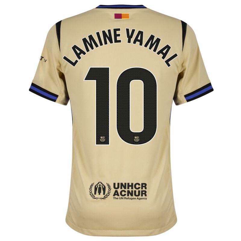 Load image into Gallery viewer, Lamine Yamal #10 Youth FC Barcelona 2025/26 Stadium Away Kobe
