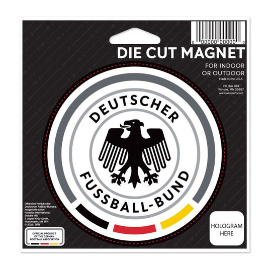 Deutscher FuBball-Bund Die Cut Magnet 4.5" x 6"