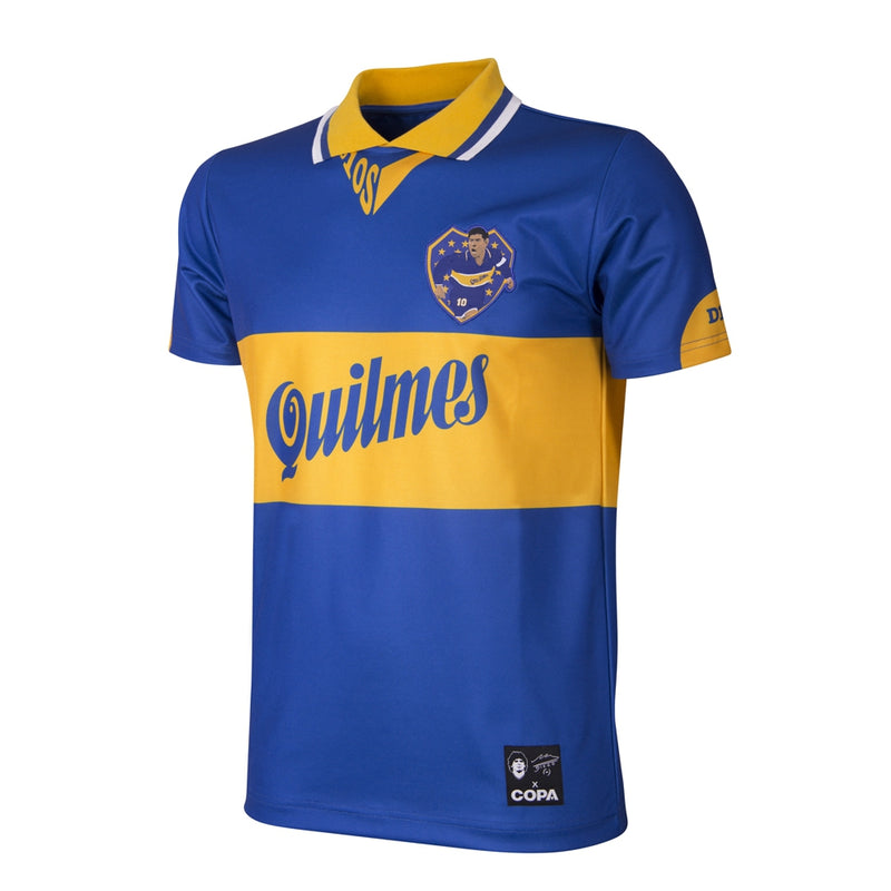 Load image into Gallery viewer, Copa Maradona x COPA Boca Juniors 1995 Retro Football Shirt
