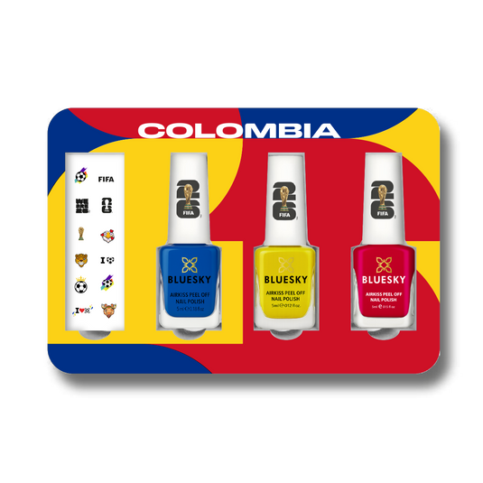 World Cup of Color | FIFA World Cup 2026™ Official Licensed Nail Polish Collectible Box Set - Colombia