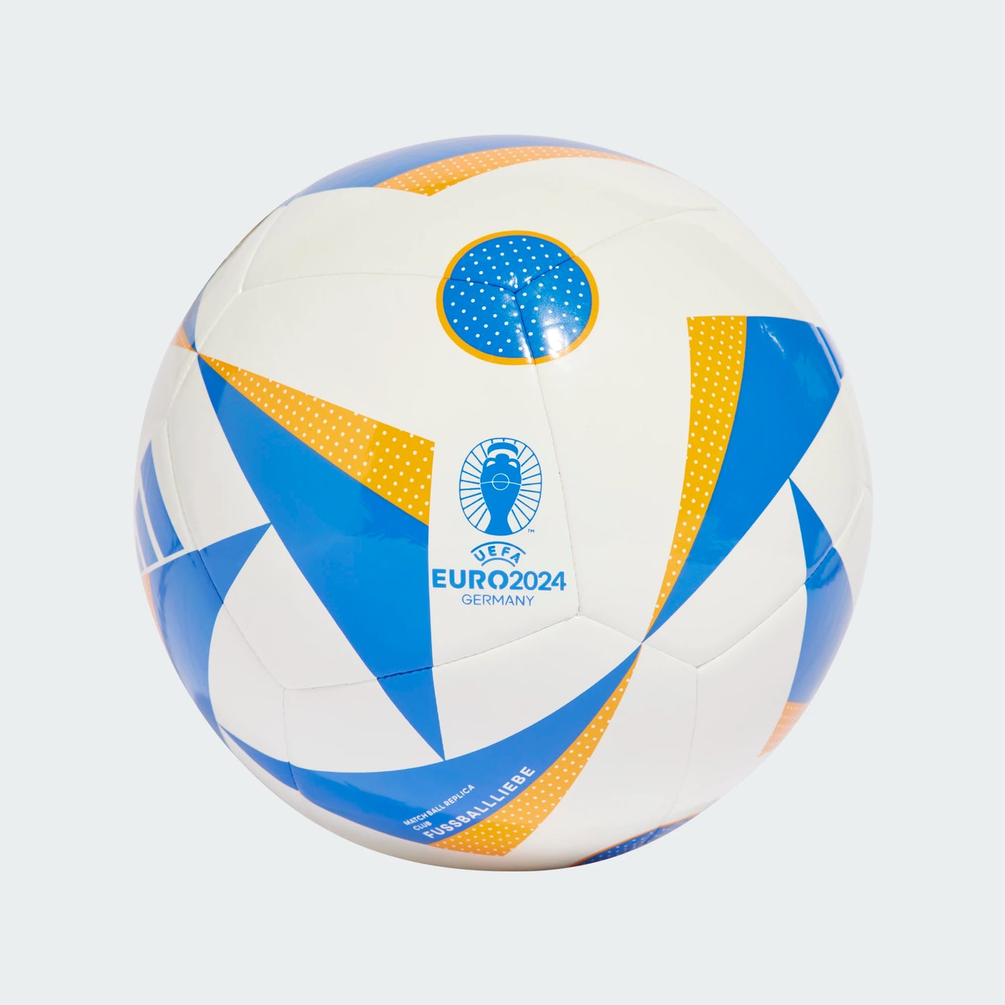 adidas Euro 2024 Fussballliebe Club Soccer Ball White Blue