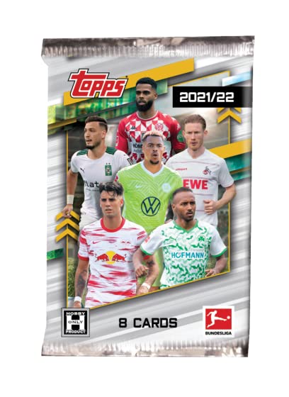 2021/22 Topps Bundesliga Hobby 1 Pack 8 Cards