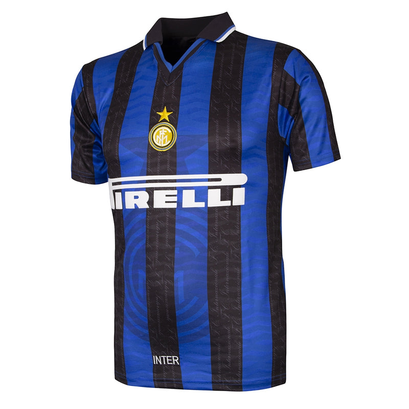Load image into Gallery viewer, Copa Ronaldo #10 FC Internazionale Milan 1997 - 98 Retro Football Shirt
