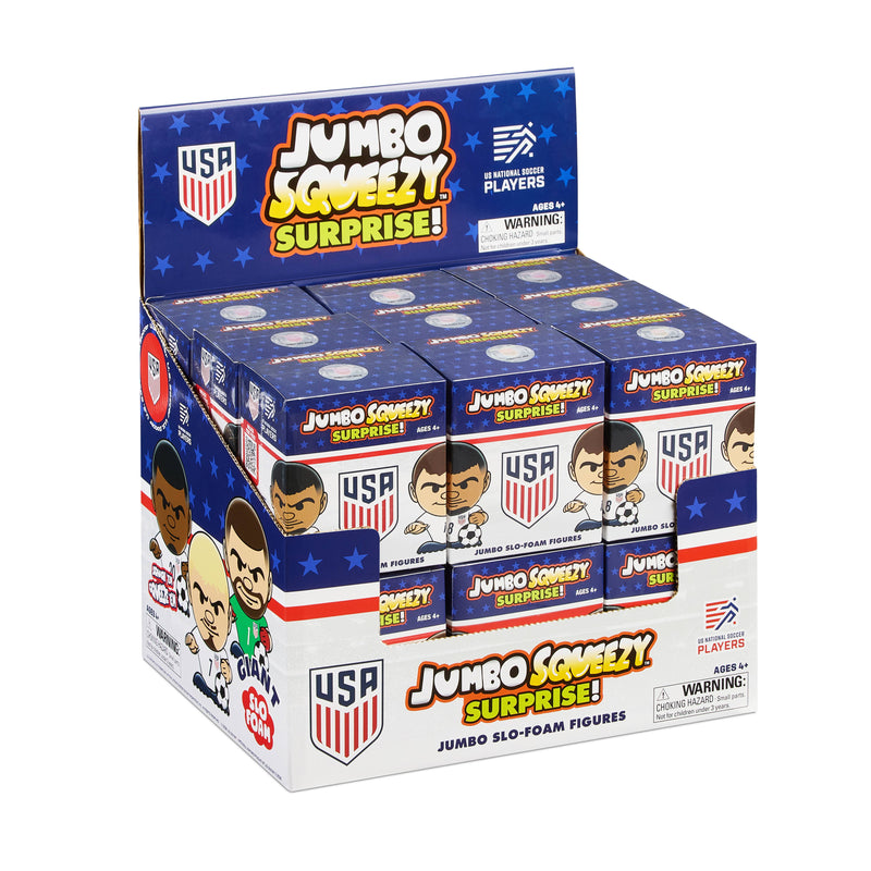 Load image into Gallery viewer, USA Mens Soccer Jumbo Squeezy
