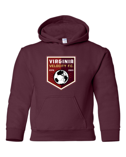 Load image into Gallery viewer, Virginia Velocity Big Crest Hoodie
