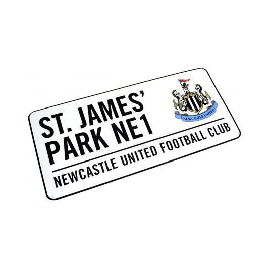 Newcastle United Street Sign