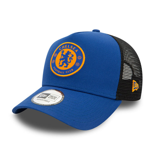 Chelsea FC  New Era 9Forty Trucker Hat Blue