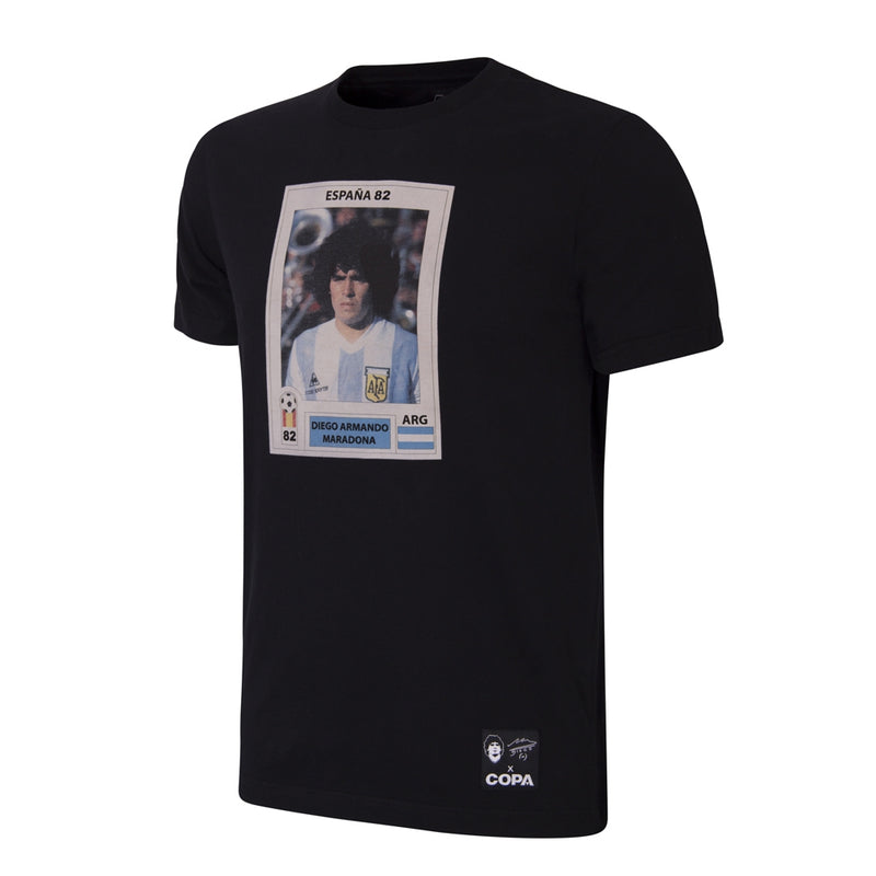 Load image into Gallery viewer, Copa Maradona x COPA Argentina Football Sticker T-Shirt Espana 1982
