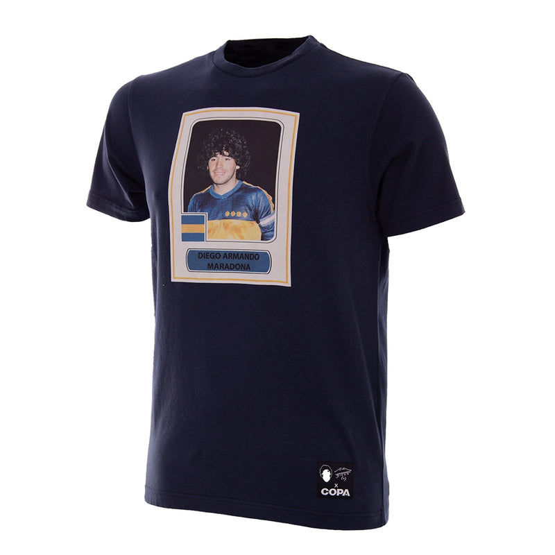 Load image into Gallery viewer, Copa Maradona x COPA Boca Football Sticker T-Shirt
