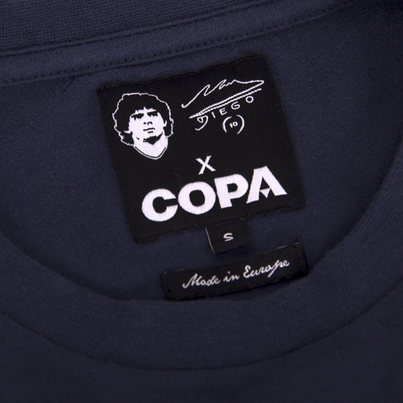 Load image into Gallery viewer, Copa Maradona x COPA Boca Football Sticker T-Shirt

