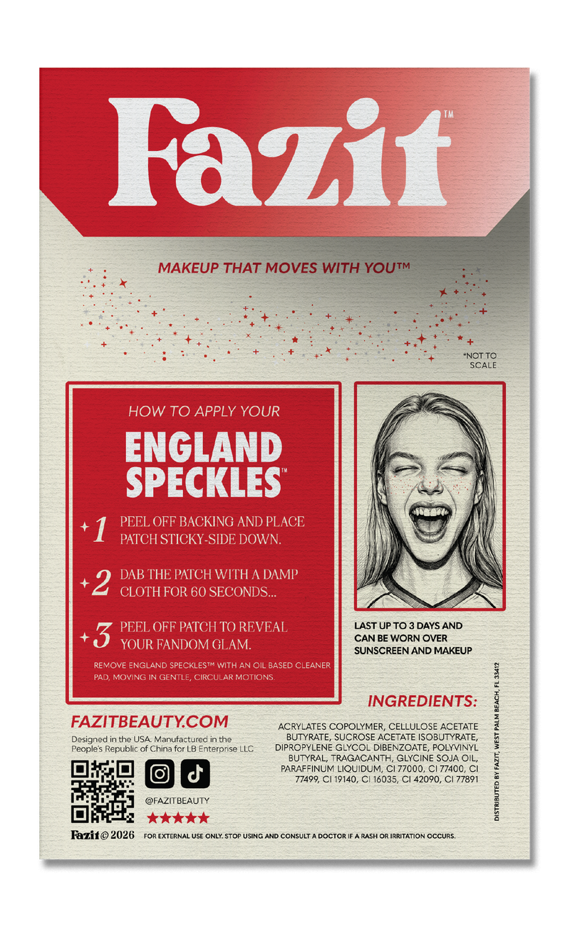 Load image into Gallery viewer, England Soccer Speckles: 6
