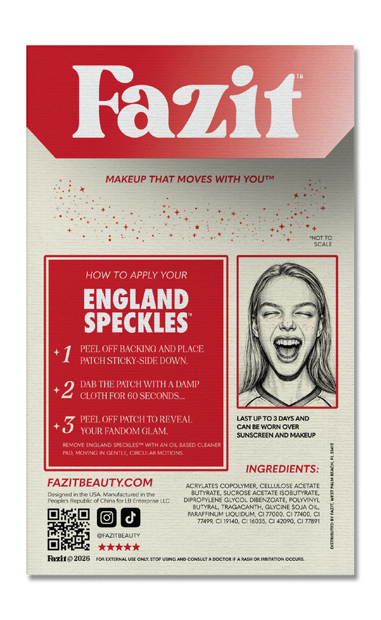 England Soccer Speckles: 6