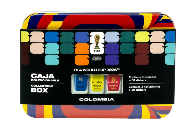 Load image into Gallery viewer, World Cup of Color | FIFA World Cup 2026™ Official Licensed Nail Polish Collectible Box Set - Colombia
