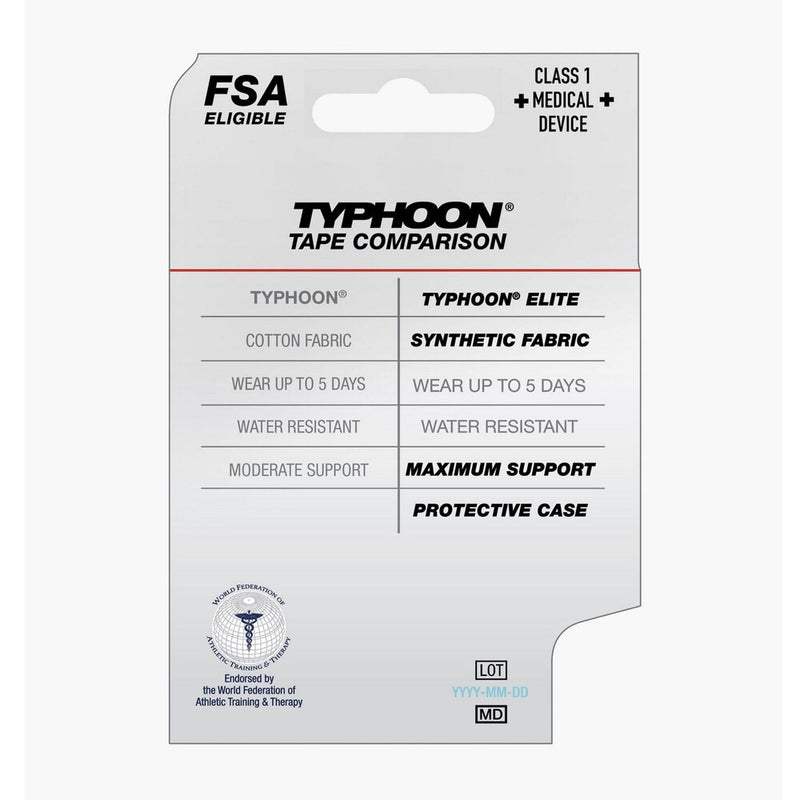 Load image into Gallery viewer, Mueller Typhoon Elite Kinesiology Tape Black
