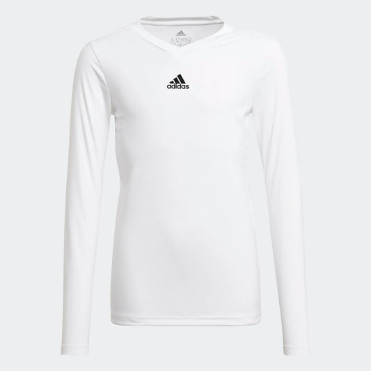 adidas Adult Team Base Tee White Undershirt