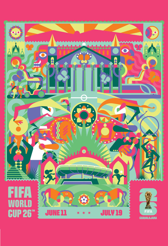 FIFA World Cup 26™ – Guadalajara (Officially Licensed): 16x24