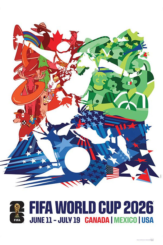 FIFA World Cup 26™ – Tournament Poster (Officially Licensed): 16x24