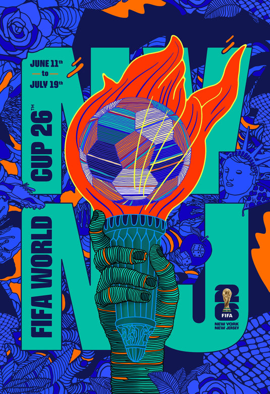 FIFA World Cup 26™ – New York/New Jersey (Official Licensed): 16x24