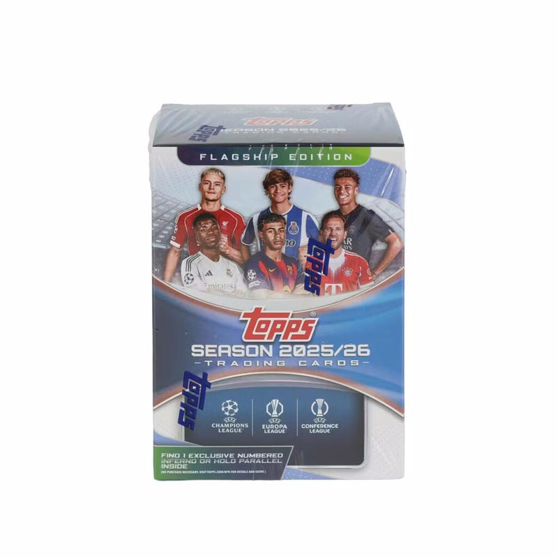 Load image into Gallery viewer, 2025-26 Topps UEFA Club Competitions Flagship Cards Value Box
