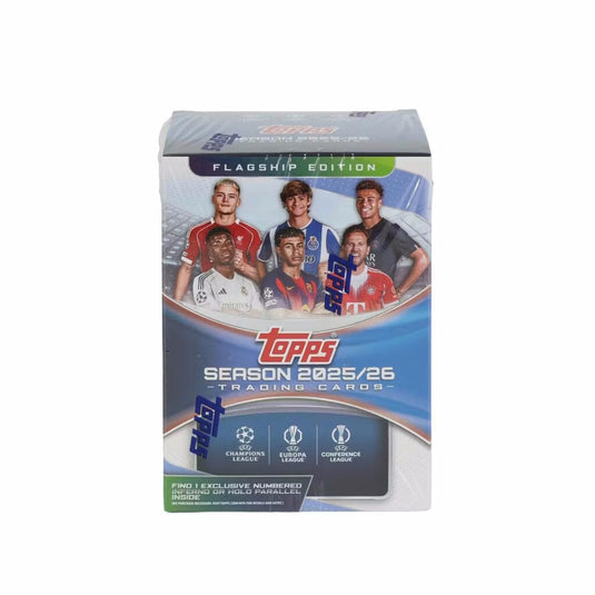 2025-26 Topps UEFA Club Competitions Flagship Cards Value Box