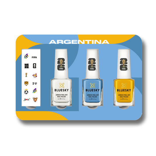 World Cup of Color | FIFA World Cup 2026™ Official Licensed Nail Polish Collectible Box Set - Argentina