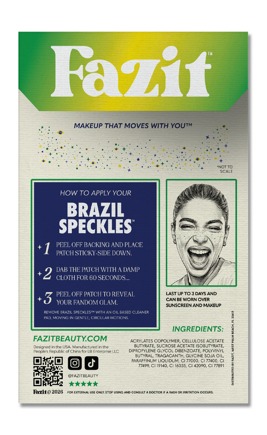 Brazil Soccer Speckles: 6