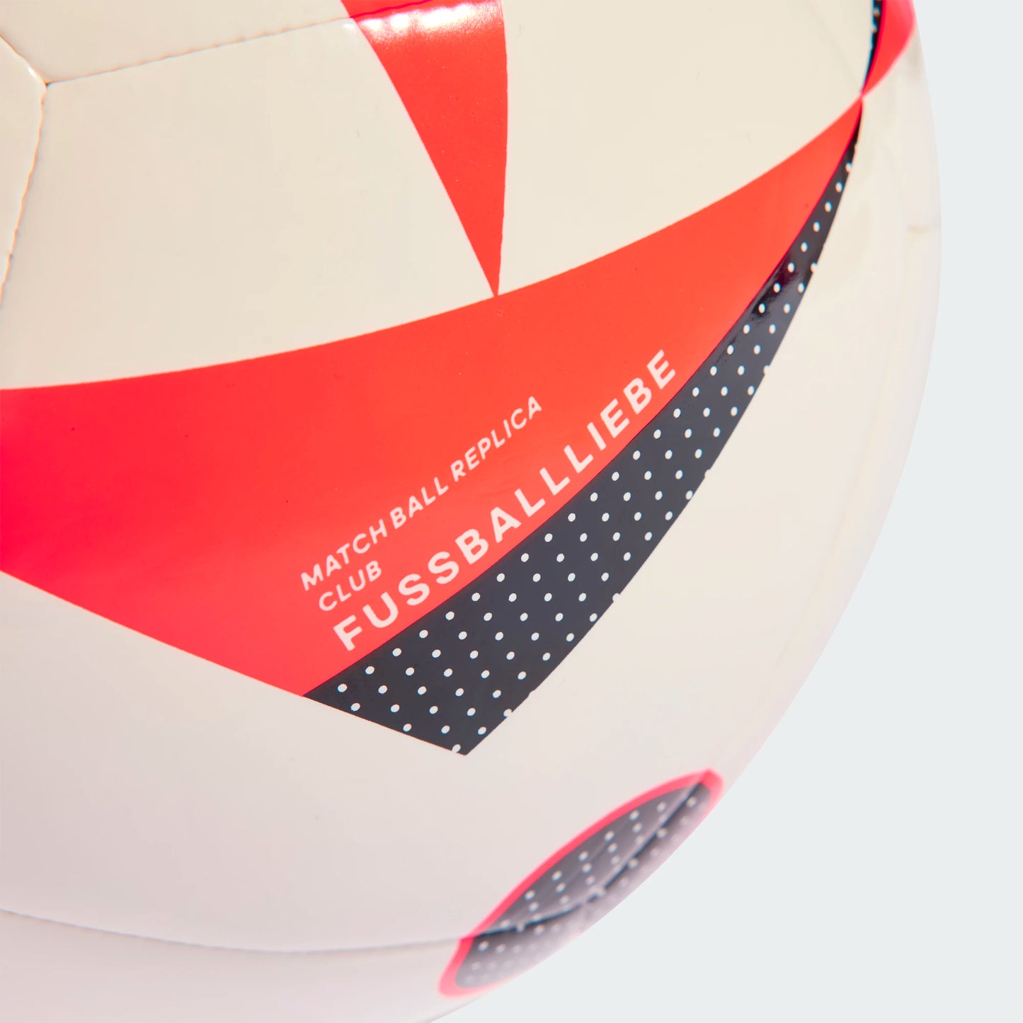 adidas Euro 2024 Fussballliebe Club Soccer Ball White Red