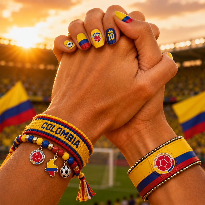Load image into Gallery viewer, World Cup of Color | FIFA World Cup 2026™ Official Licensed Nail Polish Collectible Box Set - Colombia
