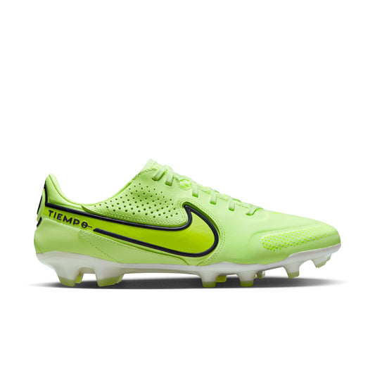 Nike Tiempo Legend 9 Pro FG Firm-Ground Soccer Cleat Barely Volt White