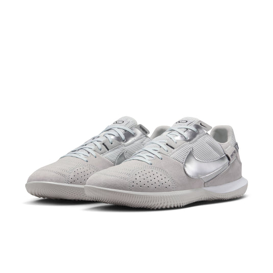 Nike Streetgato Indoor Soccer Futsal Shoes Silver