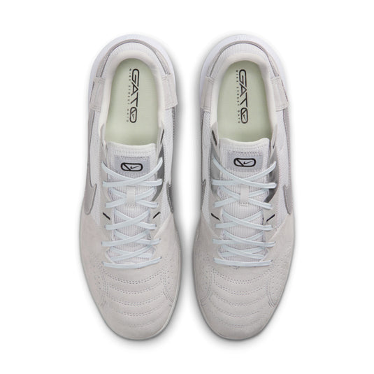 Nike Streetgato Indoor Soccer Futsal Shoes Silver