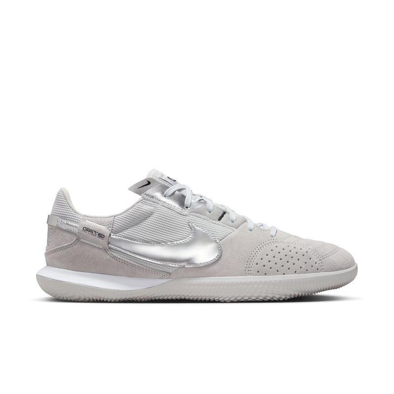 Load image into Gallery viewer, Nike Streetgato Indoor Soccer Futsal Shoes Silver
