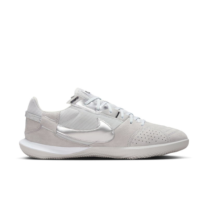 Nike Streetgato Indoor Soccer Futsal Shoes Silver – Strictly