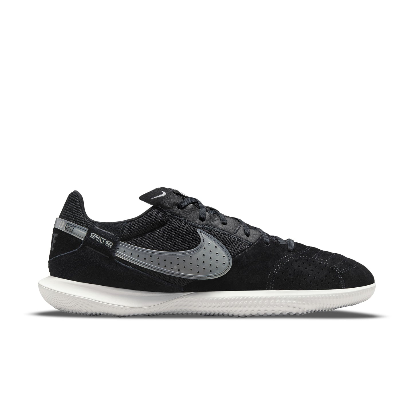 Nike Streetgato Indoor Soccer Futsal Shoes  Black White