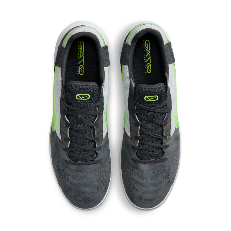 Load image into Gallery viewer, Nike Streetgato Indoor Soccer Futsal Shoes Black Volt
