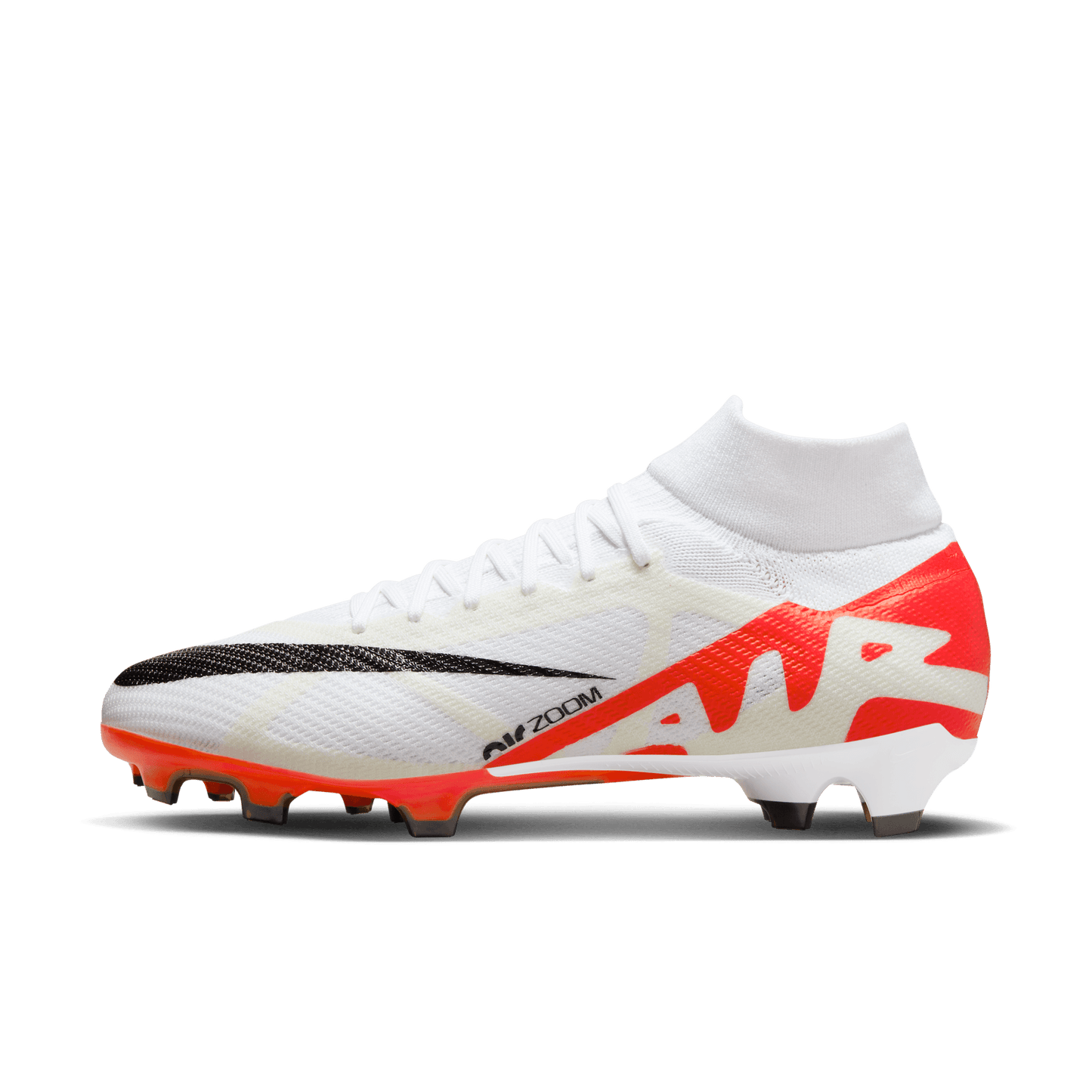 Nike Zoom Mercurial Superfly 9 Pro FG White Red