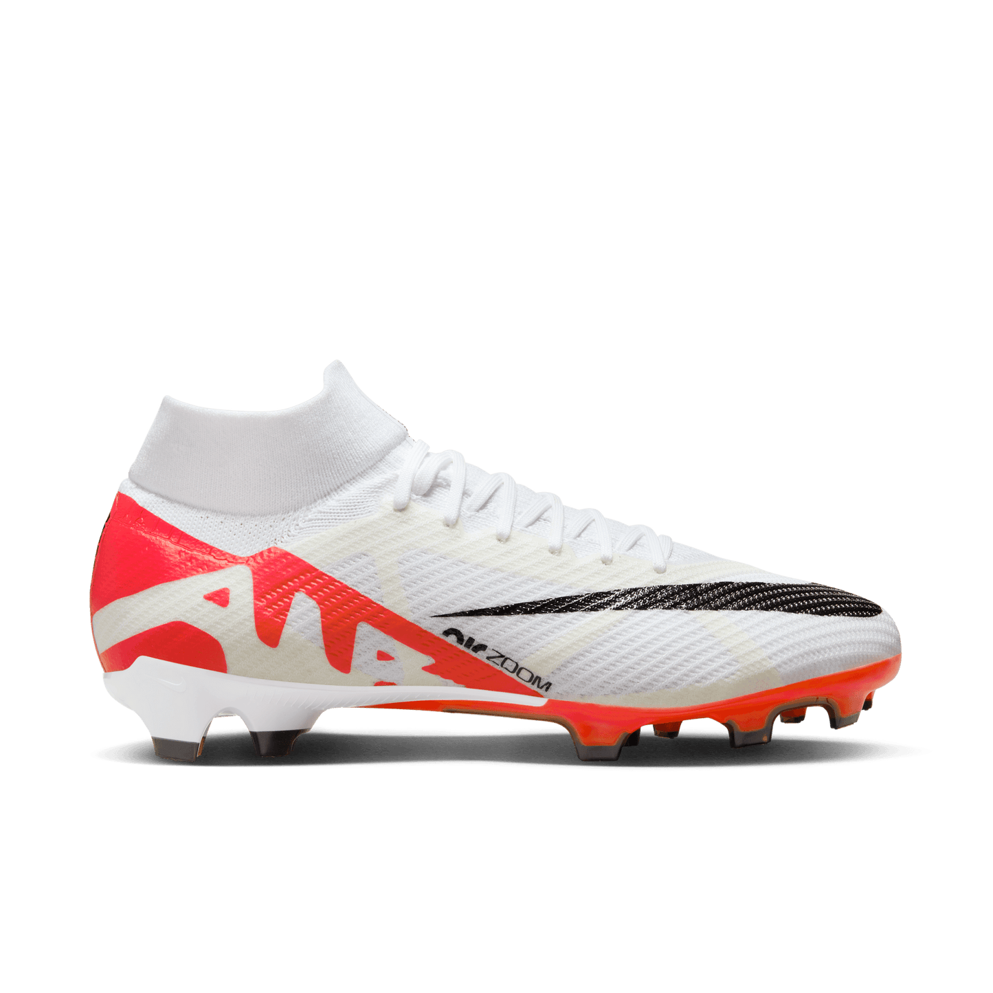 Nike Zoom Mercurial Superfly 9 Pro FG White Red