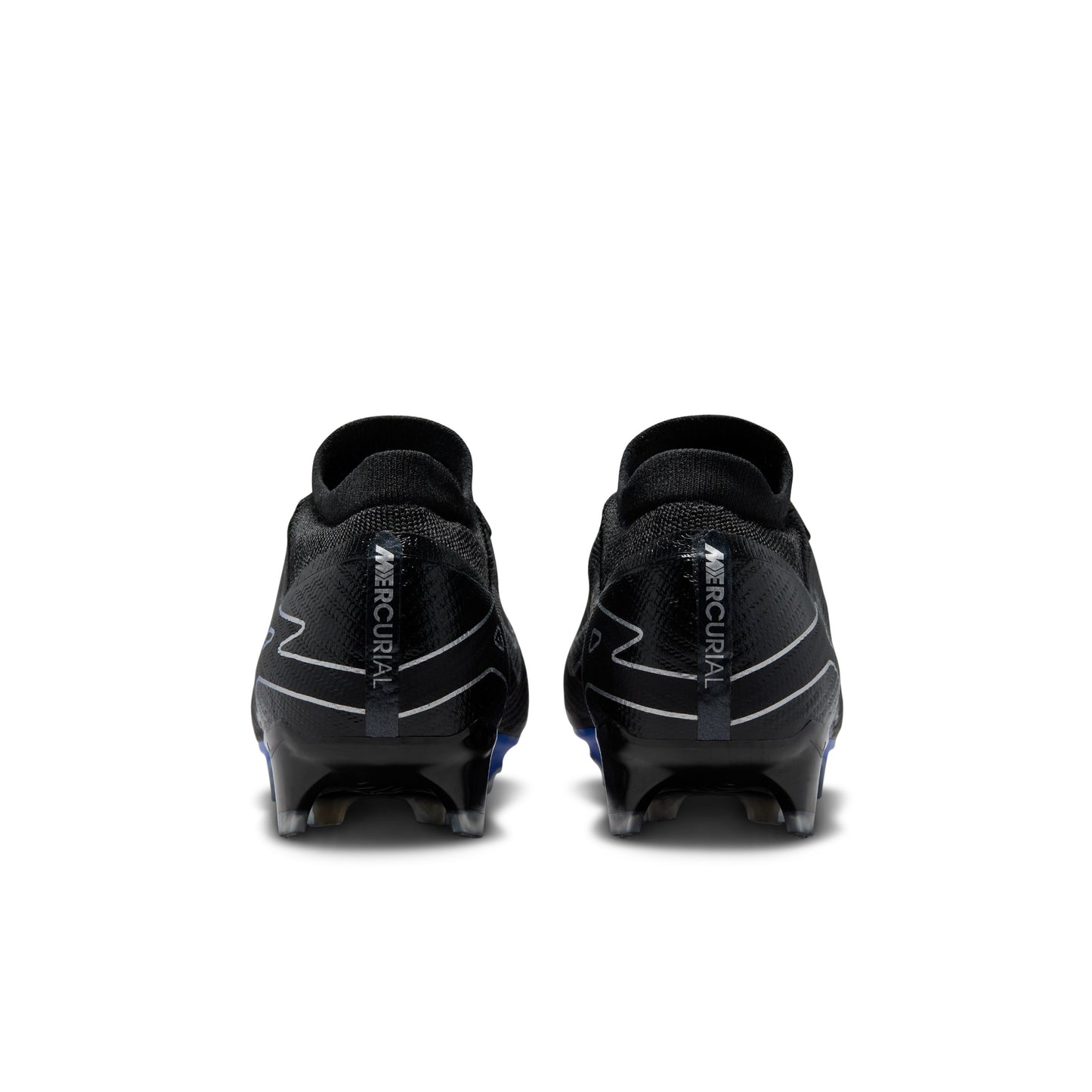 Nike Zoom Mercurial Vapor 15 Pro FG Soccer Cleats Black Blue