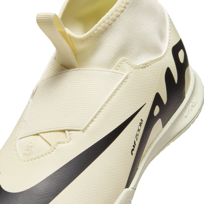 Nike Jr. Mercurial Superfly 9 Academy Indoor Court Soccer Shoes Lemonade Black