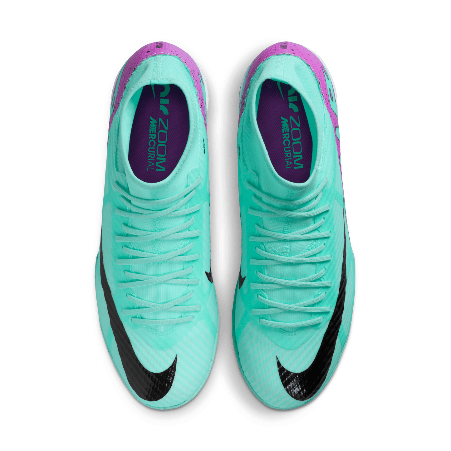 Nike Mercurial Superfly 9 Academy IC Indoor Soccer Futsal Shoes Hyper Tuquoise