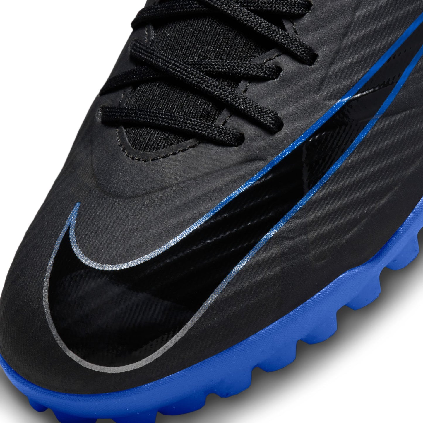 Nike Zoom Superfly 9 Academy TF Turf Soccer Shoes Black Chrome Royal