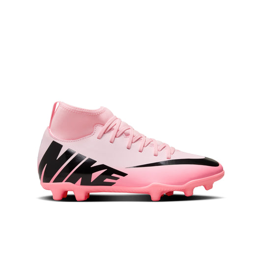 Nike Jr. Mercurial Superfly 9 Club FG Pink Foam Black