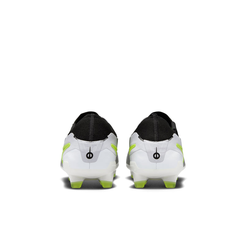 Load image into Gallery viewer, Nike Tiempo Legend 10 Pro FG Metallic Silver Black Volt
