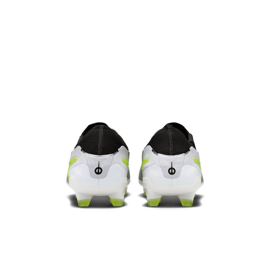 Nike Tiempo Legend 10 Pro FG Metallic Silver Black Volt