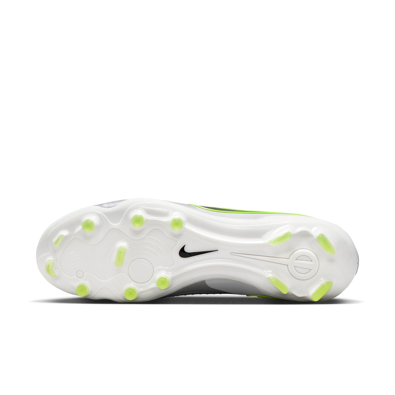 Load image into Gallery viewer, Nike Tiempo Legend 10 Pro FG Metallic Silver Black Volt

