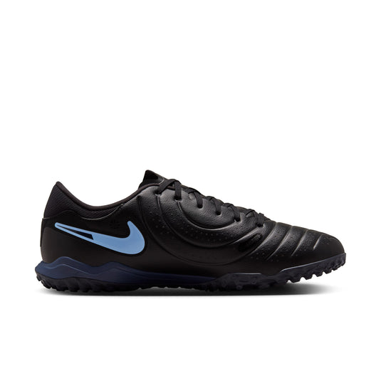 Nike Tiempo Legend 10 Academy TF Turf Soccer Shoes Black Sky Blue
