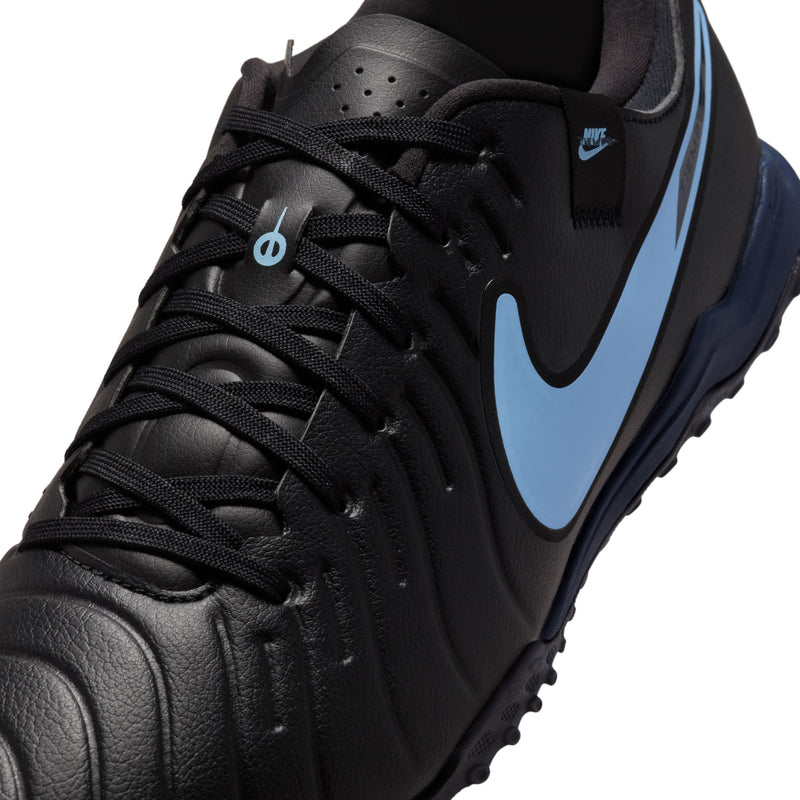 Load image into Gallery viewer, Nike Tiempo Legend 10 Academy TF Turf Soccer Shoes Black Sky Blue
