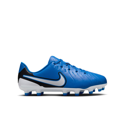 Nike Jr. Tiempo Legend 10 Club Blue Youth Soccer Cleats